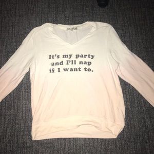 Wildfox size small plush sweater
